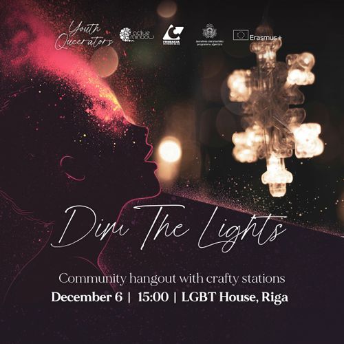 Community hangout with crafty stations