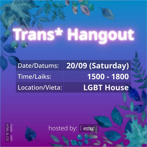 Trans* Hangout